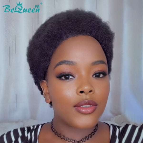 BeQueen "Monna" Afro-Pixie-Perücke ohne Kleber, Lace Front, halber Preis style5