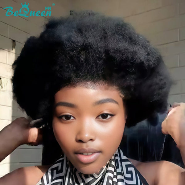 BeQueen "Monna" Afro-Pixie-Perücke ohne Kleber, Lace Front, halber Preis style5