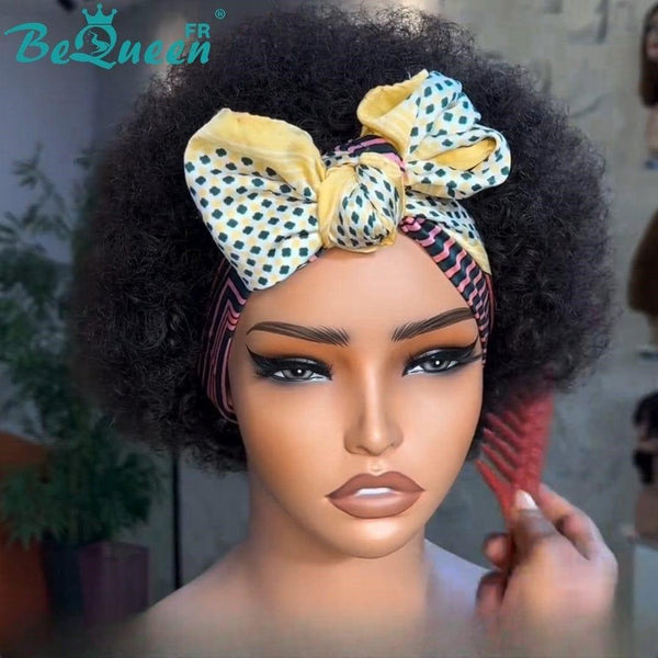 BeQueen "Monna" Perruque Pixie afro sans colle Moitié prix