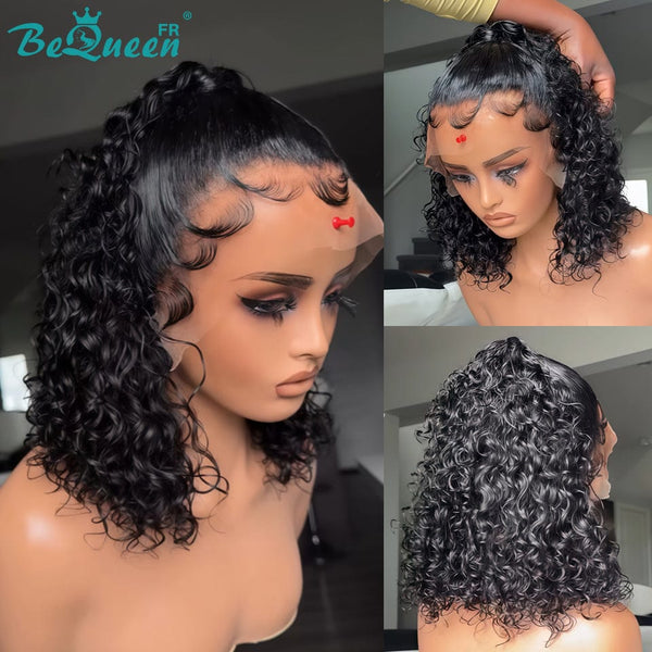 BeQueen "Alice" Perruque Longue Curly wave mit Spitzenfront 14 Zoll