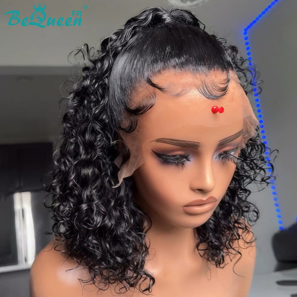 BeQueen "Alice" Perruque Longue Curly wave mit Spitzenfront 14 Zoll