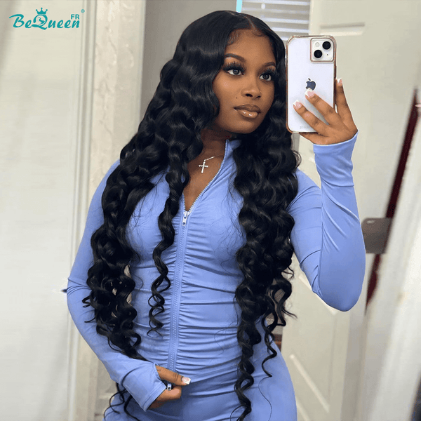 BeQueen “Cindy” Long Frontal Natural Wave Wig