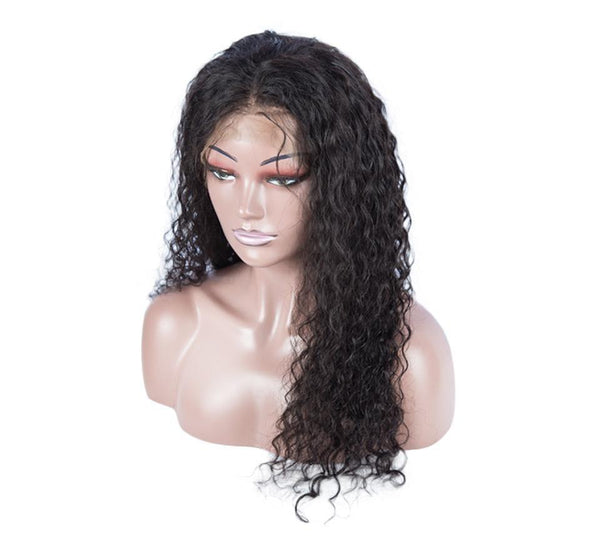 BeQueen Perruque Longue Frontale Water Wave