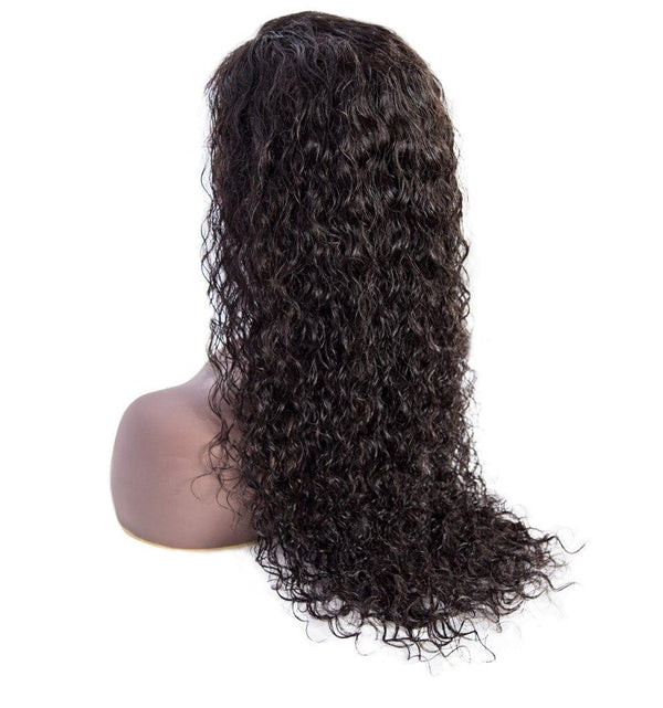 BeQueen Perruque Longue Frontale Water Wave