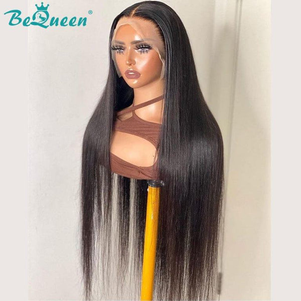 BeQueen Long Straight Lace Front Wig 13X4