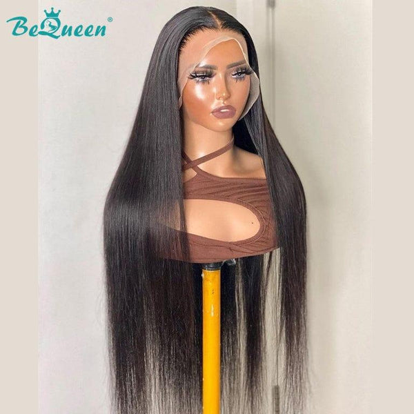 BeQueen Long Straight Lace Front Wig 13X4
