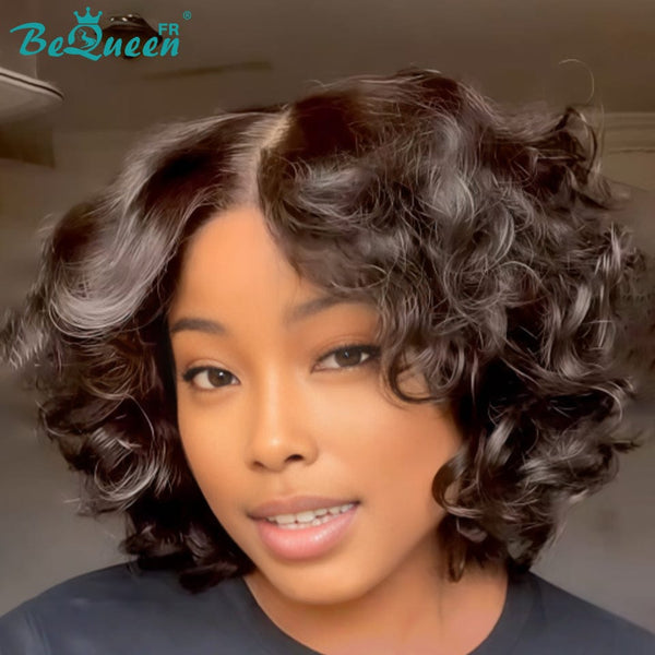 BeQueen "Polysia" Bob-Perrücke mit bouncy Effekt und voller Spitzenfront Style 2