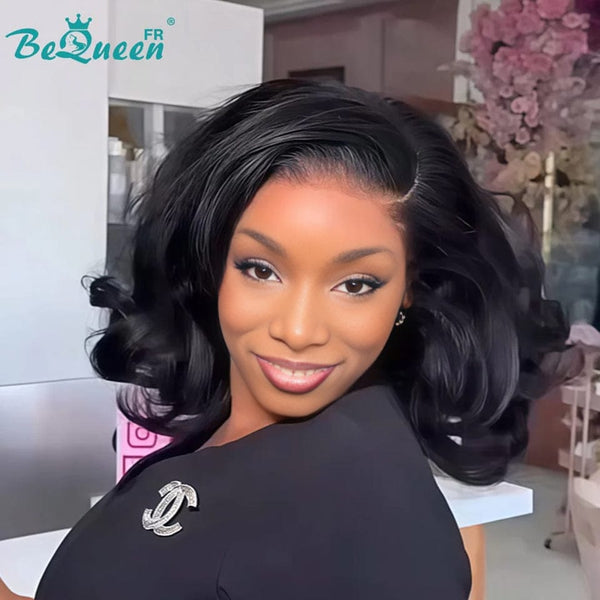 BeQueen "Polysia" Bouncy Bob Wig with Lace Front Style 7