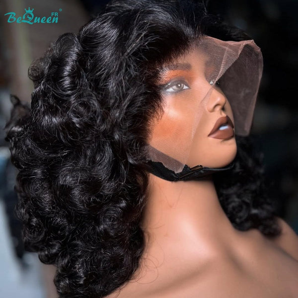 BeQueen "Polysia" Bob-Perrücke mit bouncy Effekt und voller Spitzenfront Style 2