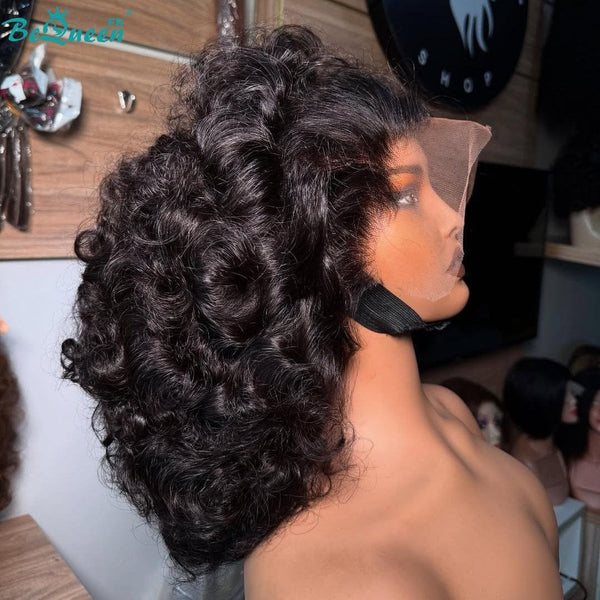 BeQueen "Polysia" Bob-Perrücke mit bouncy Effekt und voller Spitzenfront Style 2