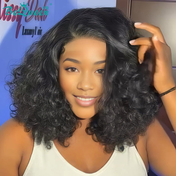 BeQueen "Polysia" Bouncy Bob Wig with Full Lace Front Volume Style 2