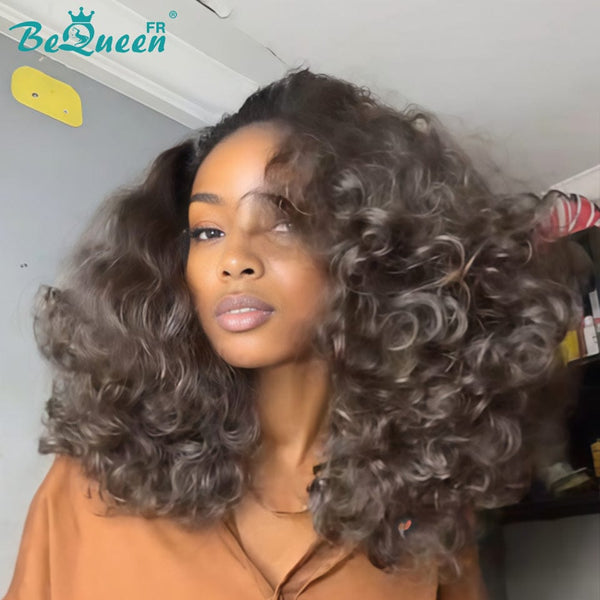 BeQueen "Polysia" Perruque Bob bouncy com Lace Frontal Volume Cheia Estilo 2