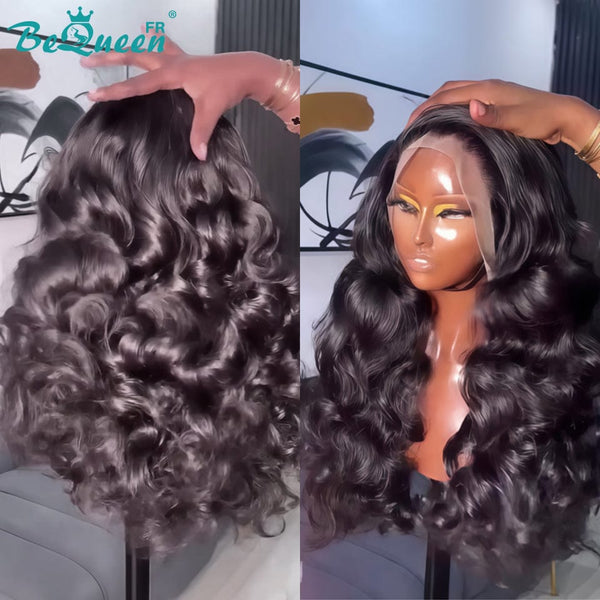 
BeQueen "Polysia" Peluca Bob con Punto en Encaje Bote 5*5 12 Pulgadas ¡Medio Precio!