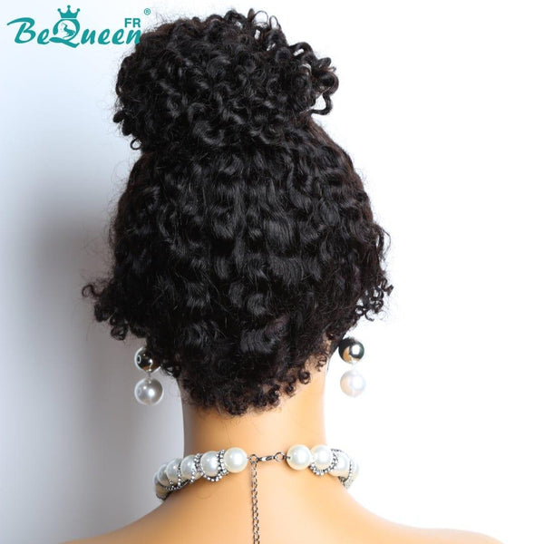 BeQueen “Shannelle” Perruque Bob Bords Bouclés Curly wave Prêt à porter Sans Colle 13x4