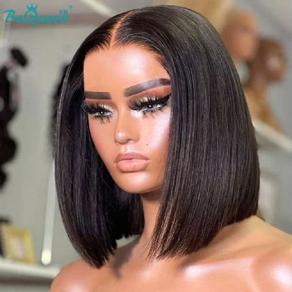 BeQueen "Sonia" Bob-Glatze mit Spitzenfrontal 10 Zoll halbpreisig 