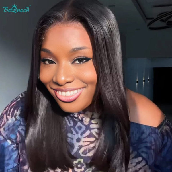 BeQueen "Sonia" Perücke Bob 10 Zoll Glatt ohne Kleber