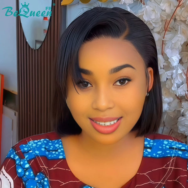 BeQueen "Sonia" Bob-Glatze mit Spitzenfrontal 10 Zoll halbpreisig 