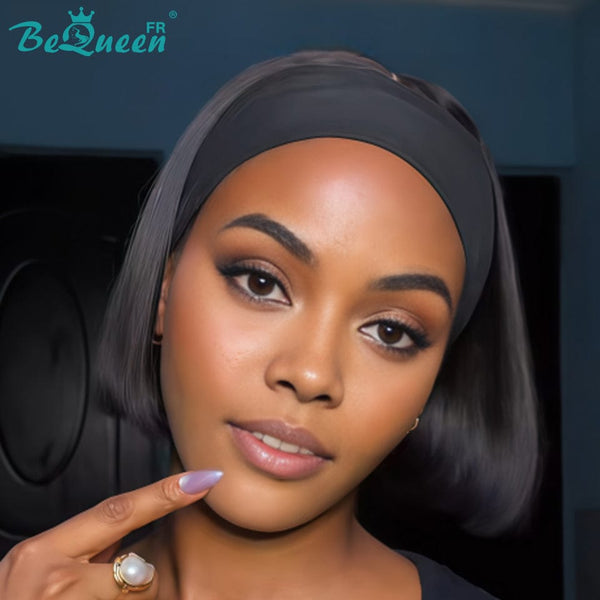 BeQueen "Sonia" Perücke glatter Bob 10 Zoll Seitenscheitel Babyhaare zum halben Preis