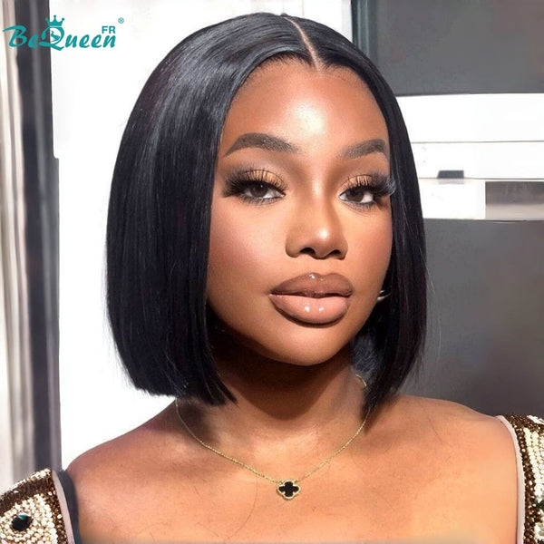 BeQueen "Sonia" Bob-Glatze mit Spitzenfrontal 10 Zoll halbpreisig 