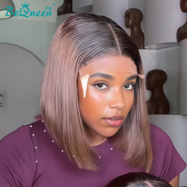 BeQueen "Sonia" Bob-Glatze mit Spitzenfrontal 10 Zoll halbpreisig 