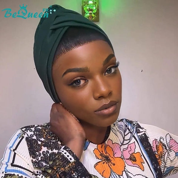 BeQueen “Soniel” Straight Frontal Wig 16 Inch Headband with Lace Front 13*4 Style 6