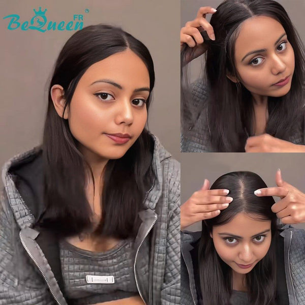 
BeQueen "Winter" smooth lace frontal 13*4 color black