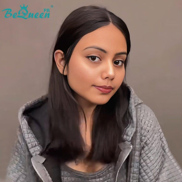 
BeQueen "Winter" smooth lace frontal 13*4 color black