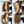 BeQueen “Iwa” Long Kinky Straight Wig Black or Brown Color with Lace Front