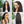 BeQueen “Iwa” Long Kinky Straight Wig Black or Brown Color with Lace Front