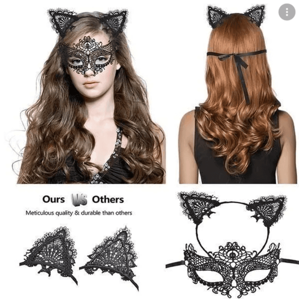 BeQueen Gifts and Collectibles: Special Halloween Eye Mask. Ideal costume for Women or for Young Girls