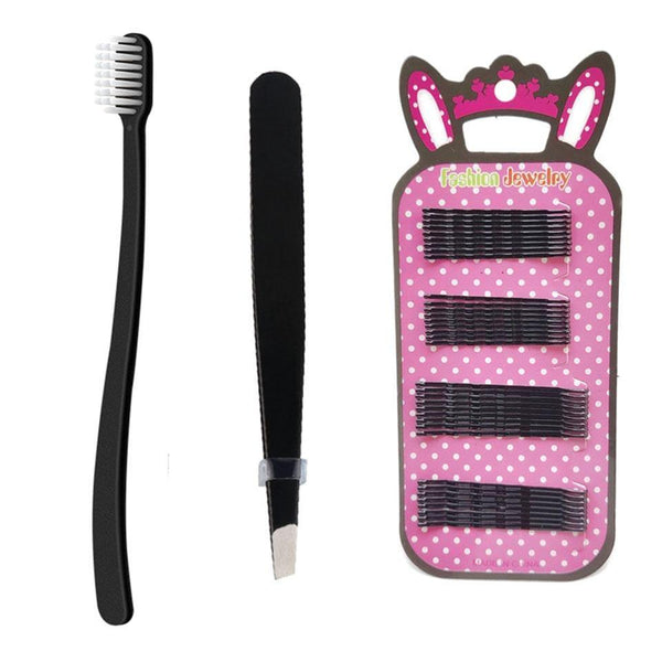 BeQueen Cadeaux et objets de collection :  Pinces à cheveux + brosse + pince à épiler