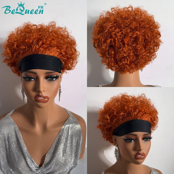 BeQueen Wig "Ursula" Pixie with Curly Bandeau in Colors 
