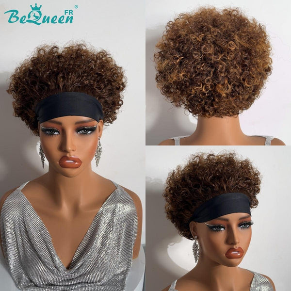 BeQueen Wig "Ursula" Pixie with Curly Bandeau in Colors 