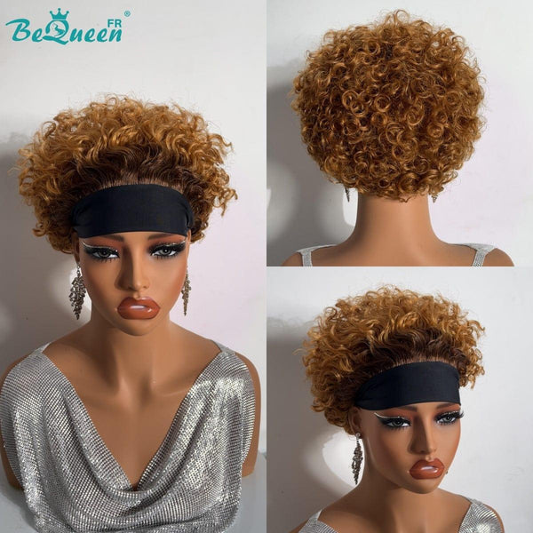 BeQueen Wig "Ursula" Pixie with Curly Bandeau in Colors 