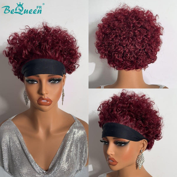 BeQueen Wig "Ursula" Pixie with Curly Bandeau in Colors 