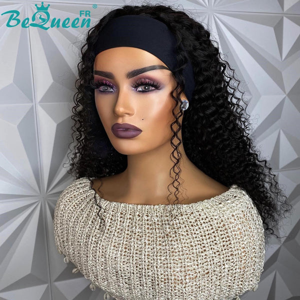 BeQueen Perruque Longue à bandeau Curly