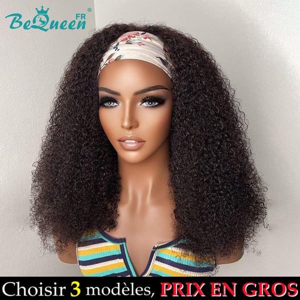 BeQueen Perruque Longue à bandeau Curly Wave Prix En Gros