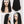 Bequeen Perruque Longue à Bandeau de Dreadlock Noir Fibre synthétique