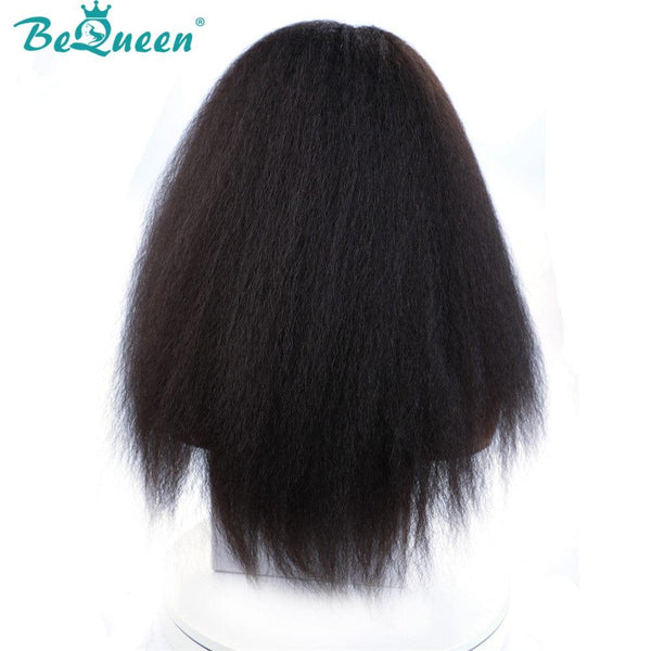 BeQueen Peluca Larga con Diadema Kinky Straight 