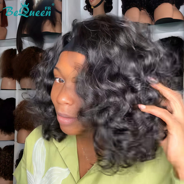 Lange Bequeen-Perücke mit Zöpfen aus synthetischer Faser 