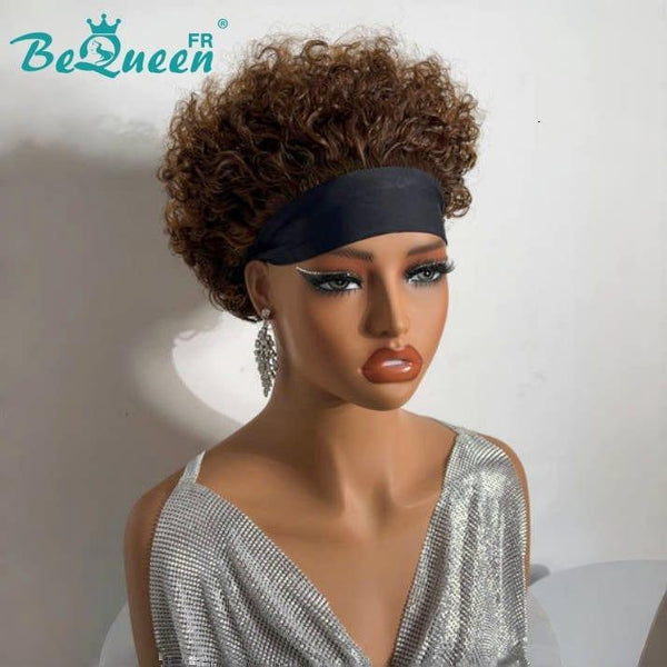 BeQueen Wig "Ursula" Pixie with Curly Bandeau 
