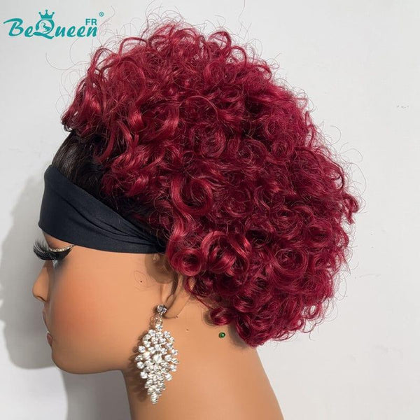 BeQueen Wig "Ursula" Pixie with Curly Bandeau 