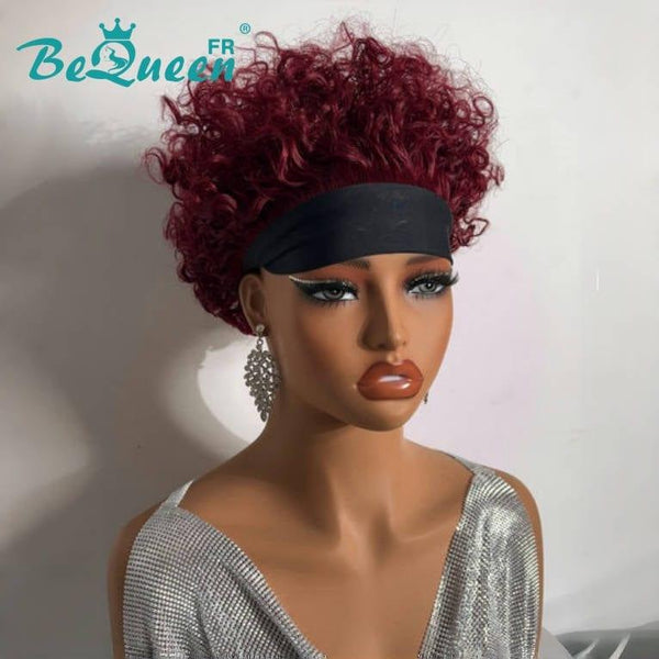BeQueen Wig "Ursula" Pixie with Curly Bandeau 