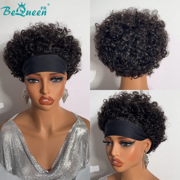 BeQueen Wig "Ursula" Pixie with Curly Bandeau in Colors 