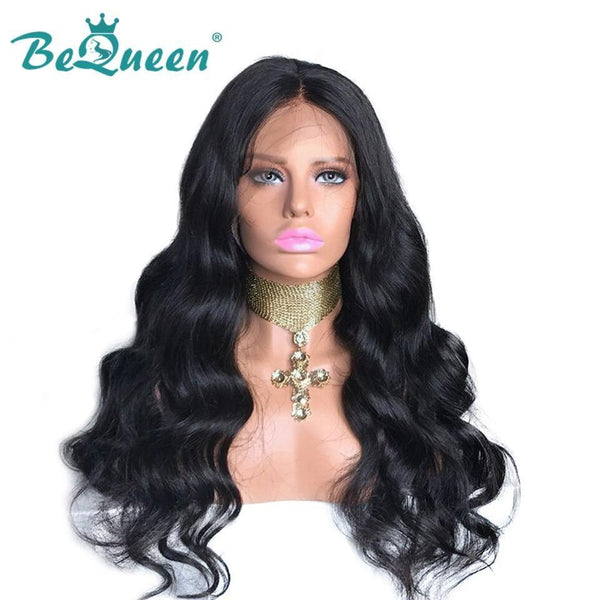 BeQueen "Dania" Perruque Longue Body Wave avec Dentelle pleine