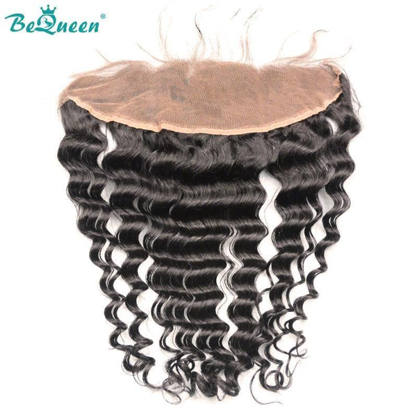 【Bequeen】10A Indian 100% Virgin Hair Natural Wave Hair bundles with Closure/Frontal Deal free shipping - Bequeen Office Store