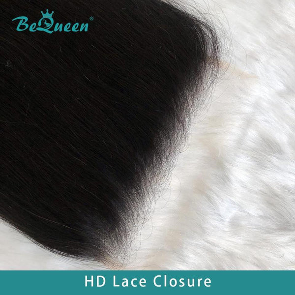 BeQueen Dentelle HD Nicht nachweisbarer Spitzenverschluss 5x5 Vorgezupft 