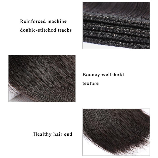 BeQueen Tissue Body Wave with Frontal or Closure Malaysian Hair 100% Virgin Hair Types 8A 