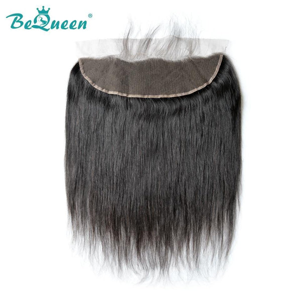 BeQueen Tissage Cheveux Lisses avec frontale/closure Cheveux Malaisiens 100% Cheveux vierges de types 8A