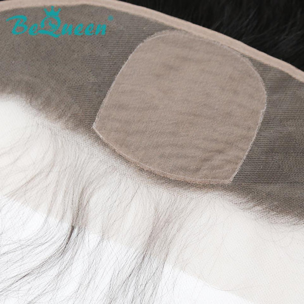 【Bequeen】Unprocessed Body Wave Virgin Hair Top 13x4 Silk Base Frontal Pre-plucked Nature Hairline, Free Shipping - Bequeen Office Store